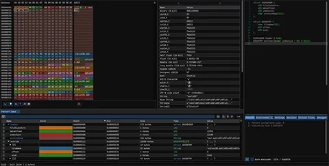 .aos file inside a hax editor.